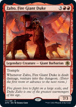 Zalto, Fire Giant Duke [AFR - 171]