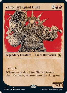 Zalto, Fire Giant Duke (Showcase) [AFR - 323]