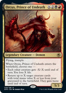 Orcus, Prince of Undeath [AFR - 229]