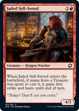 Jaded Sell-Sword [AFR - 152]