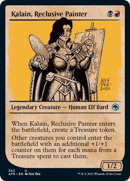 Kalain, Reclusive Painter (Showcase) [AFR - 342]