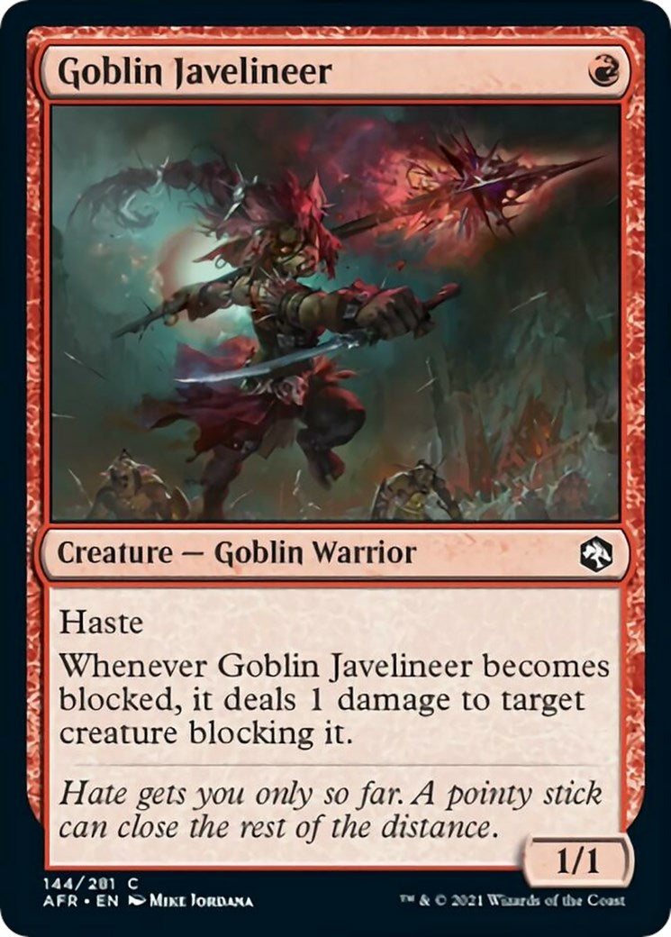 Goblin Javelineer [AFR - 144]