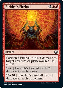 Farideh's Fireball [AFR - 142]