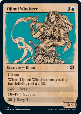 Djinni Windseer (Showcase) [AFR - 306]