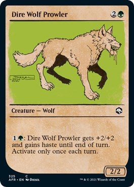 Dire Wolf Prowler (Showcase) [AFR - 325]