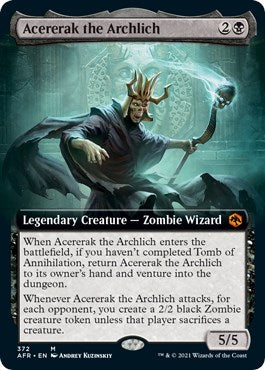 Acererak the Archlich (Extended Art) [AFR - 372]