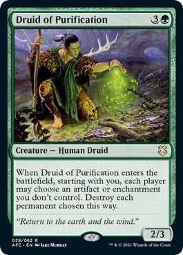 Druid of Purification [AFC - 39]