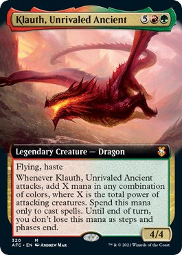 Klauth, Unrivaled Ancient (Extended Art) [AFC - 320]