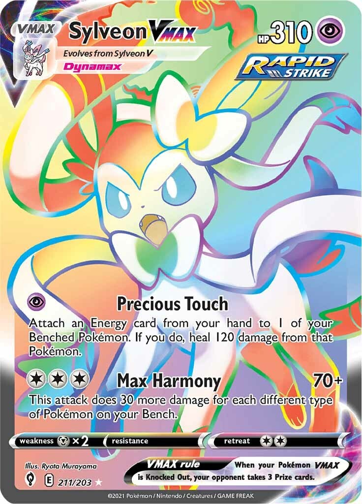 Sylveon VMAX (Secret) [SWSH07 - 211/203]