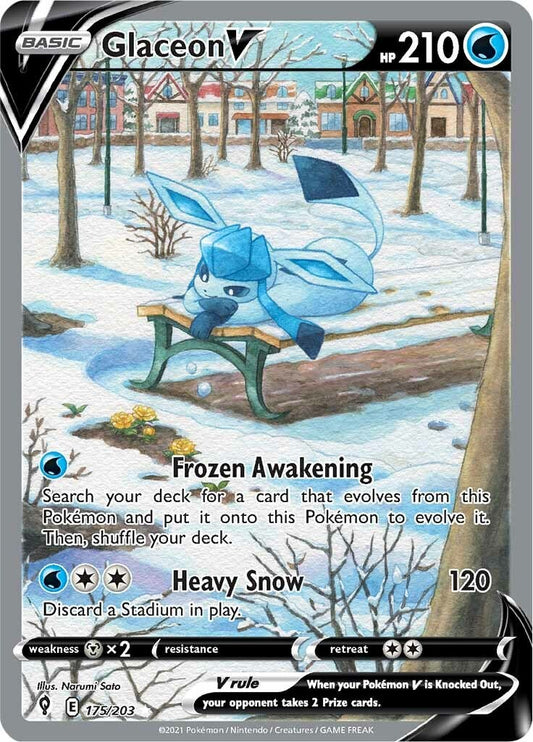 Glaceon V (Alternate Full Art)