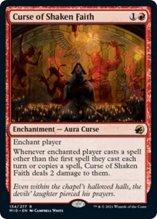 Curse of Shaken Faith [MID - 134]