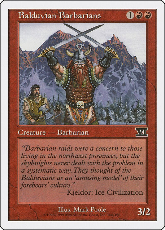 Balduvian Barbarians [6ED - 166]