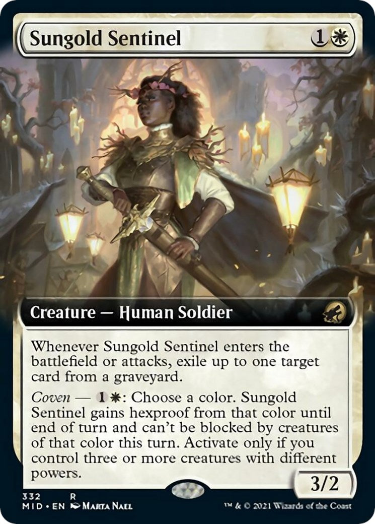 Sungold Sentinel (Extended Art) [MID - 332]