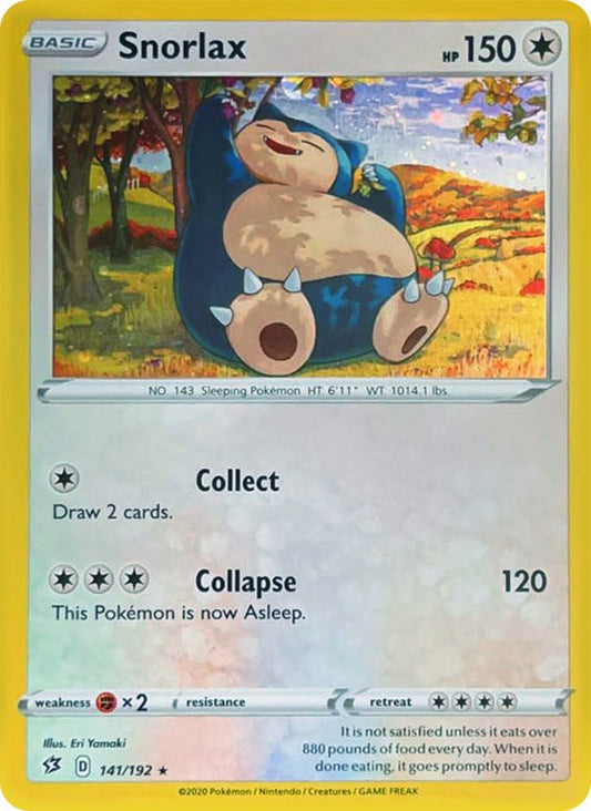 Snorlax - 141/192 (Cosmos Holo)