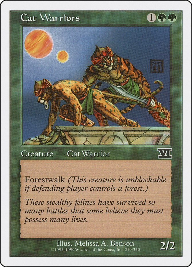 Cat Warriors [6ED - 219]