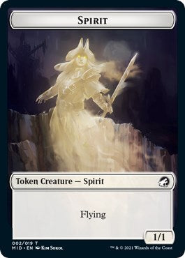Spirit // Beast Double-Sided Token