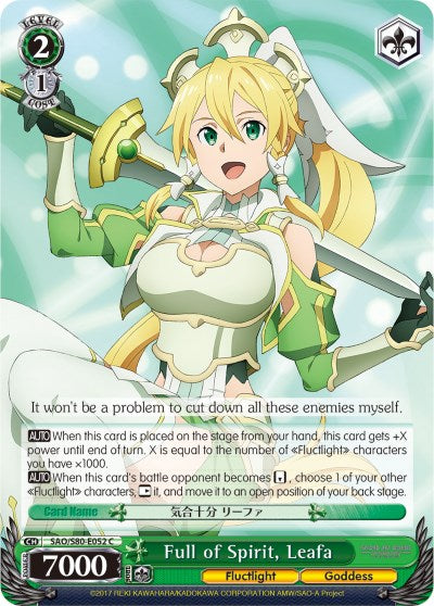 Full of Spirit, Leafa [SAO/S80 - SAO/S80-E052 C]