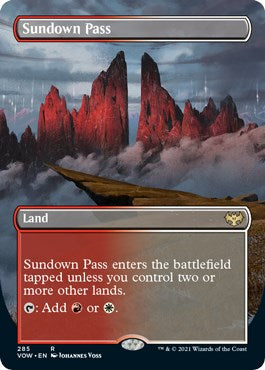 Sundown Pass (Borderless) [VOW - 285]