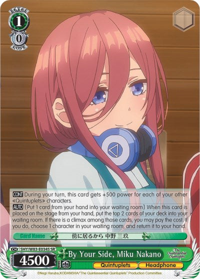 By Your Side, Miku Nakano (SR)