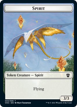Spirit (003) // Thopter Double-sided Token
