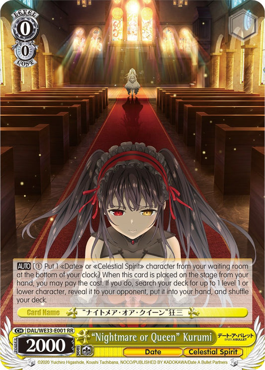 "Nightmare or Queen" Kurumi