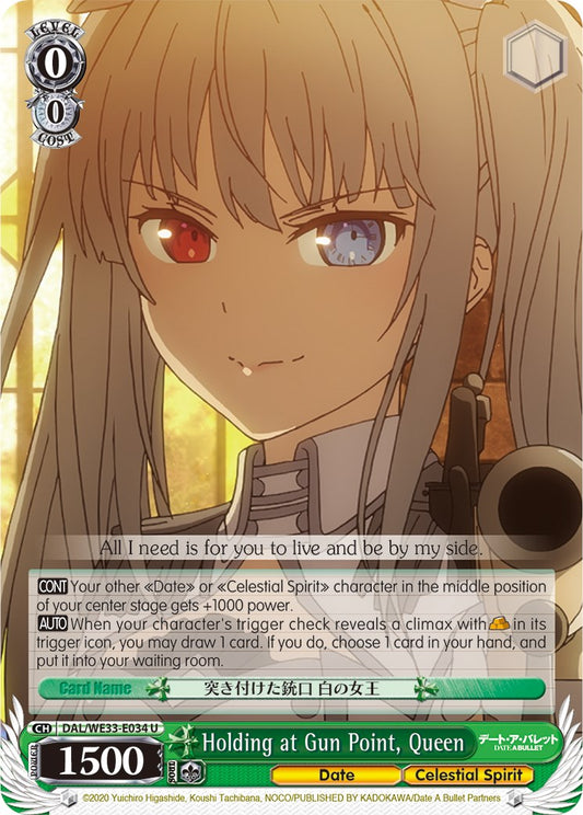 Holding at Gun Point, Queen