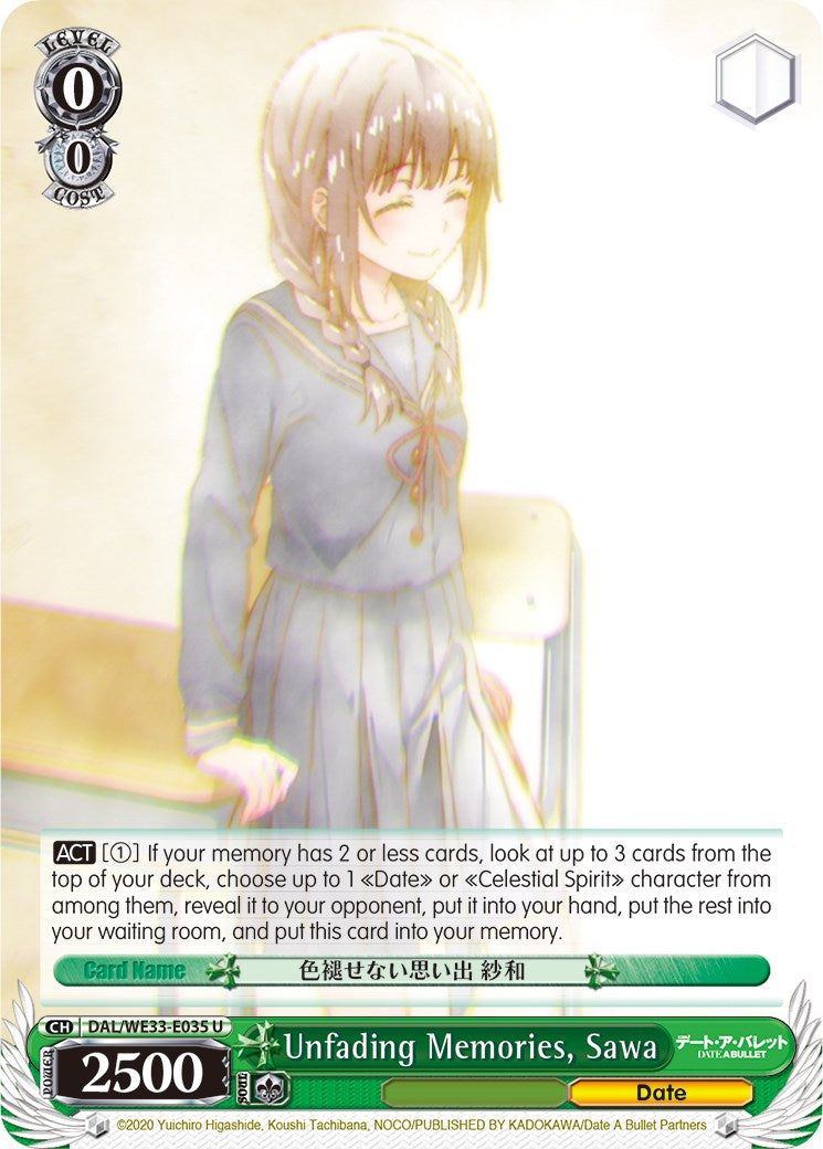 Unfading Memories, Sawa (Parallel Foil)