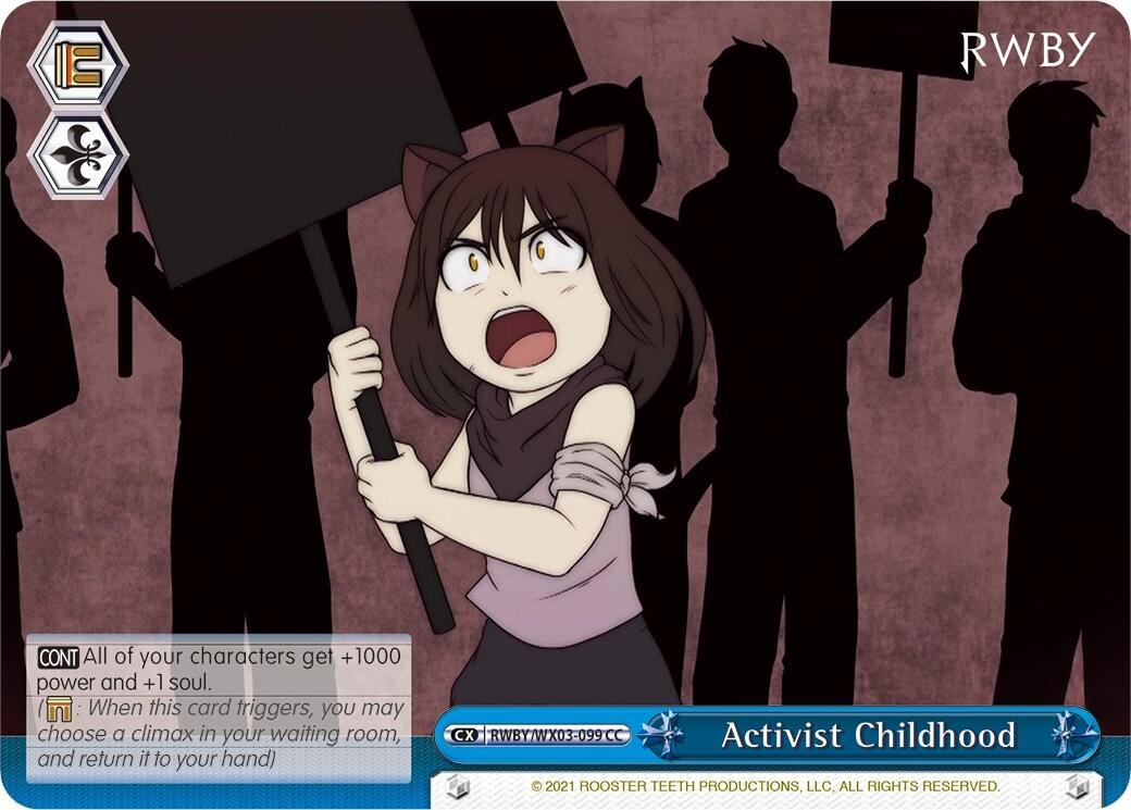 Activist Childhood [RWBY/WX03 - RWBY/WX03-099 CC]