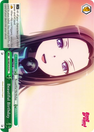 Beautiful Birthday (Parallel Foil) [BD/WE34 - BD/WE34-E24 C]