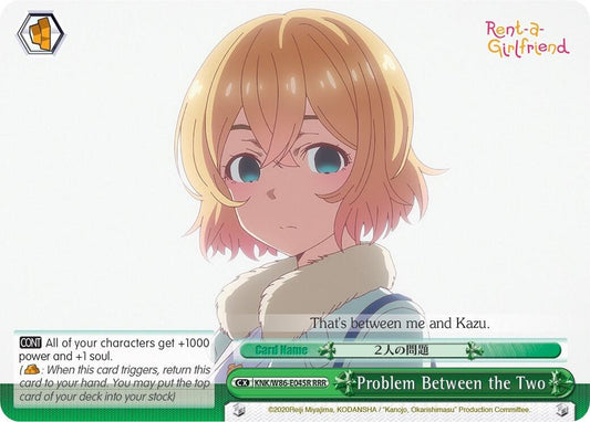 Problem Between the Two (RRR)