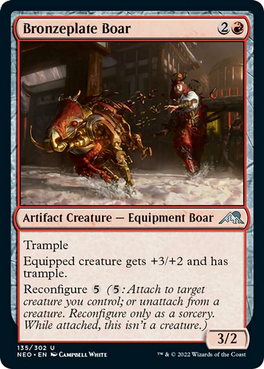 Bronzeplate Boar [NEO - 135]