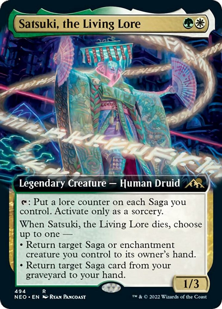 Satsuki, the Living Lore (Extended Art) [NEO - 494]