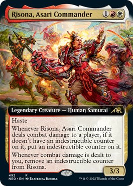 Risona, Asari Commander (Extended Art) [NEO - 492]