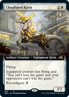 Cloudsteel Kirin (Extended Art) [NEO - 435]