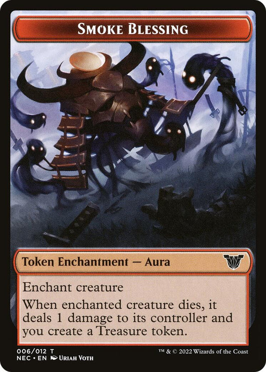 Smoke Blessing // Treasure Double-Sided Token