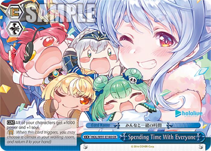 Spending Time With Everyone