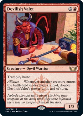 Devilish Valet [SNC - 105]