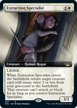 Extraction Specialist (Extended Art) [SNC - 407]