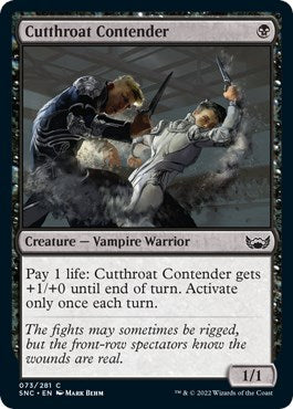 Cutthroat Contender [SNC - 73]