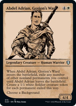 Abdel Adrian, Gorion's Ward (Showcase) [CLB - 375]