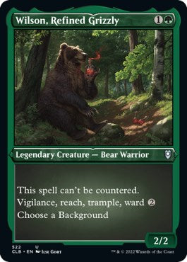 Wilson, Refined Grizzly (Foil Etched) [CLB - 522]