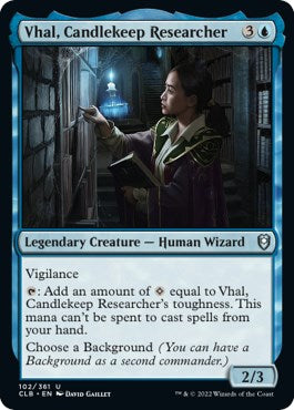 Vhal, Candlekeep Researcher [CLB - 102]