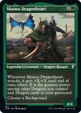 Skanos Dragonheart (Foil Etched) [CLB - 521]