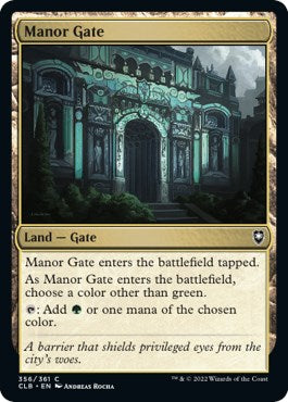 Manor Gate [CLB - 356]