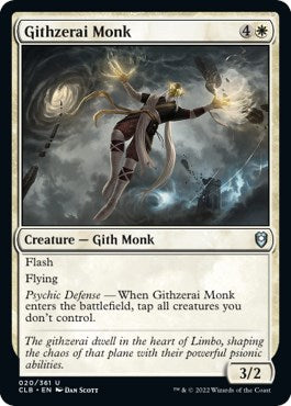 Githzerai Monk [CLB - 20]