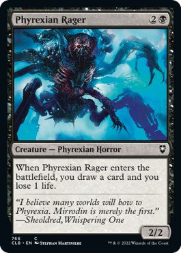 Phyrexian Rager [CLB - 766]