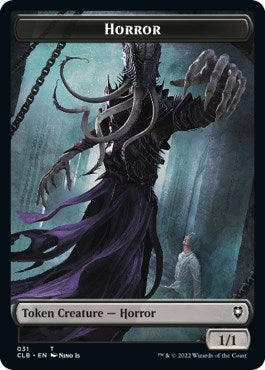 Horror // Eldrazi Horror Double-Sided Token