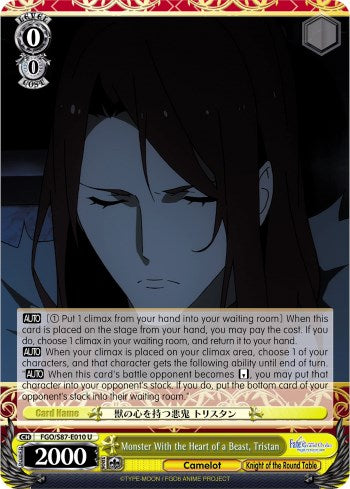 Monster With the Heart of a Beast, Tristan