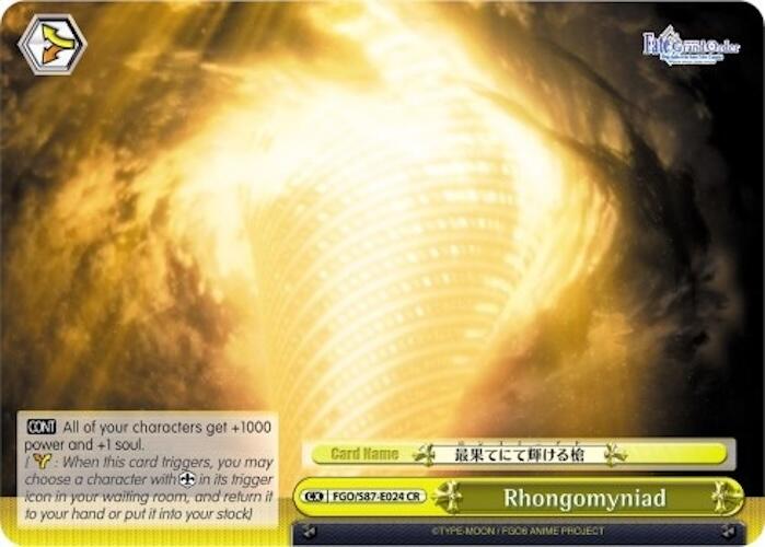 Rhongomyniad