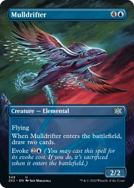 Mulldrifter (Borderless) [2X2 - 349]